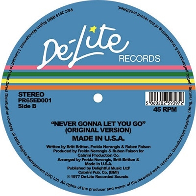 Made In U.S.A./Never Gonna To Let You Go (Theo Parrish Ugly Edit)[PR65ED001]