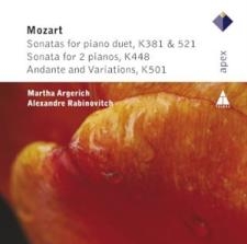 Mozart: Sonatas for Piano Duet K.381, K.521, Sonatas for 2 Pianos K.448, etc