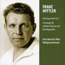 F.Mittler: 4 Gesange fur Mittlere Stimme und Streichquartett nach Hermann Hesse, String Quartet No.2