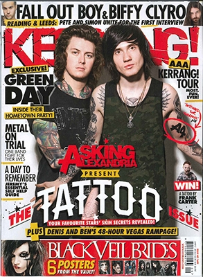 KERRANG 2016年3月5日号 KERRANG 2016年3月5日号