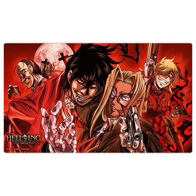 HELLSING ラバーマット(アーカード&インテグラ&ウォルター&セラス)