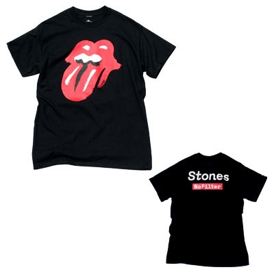 The Rolling Stones Black T-shirt Lサイズ