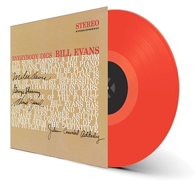 Bill Evans (Piano)/Everybody Digs Bill Evans (Red Vinyl)＜限定盤＞