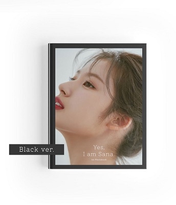 写真集Yes, I am Sana 1st Photobook Black 写真集 黒 - アート