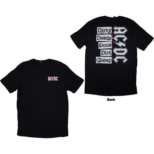 AC/DC Mini Logo And Dirty Deeds T-Shirt/Lサイズ
