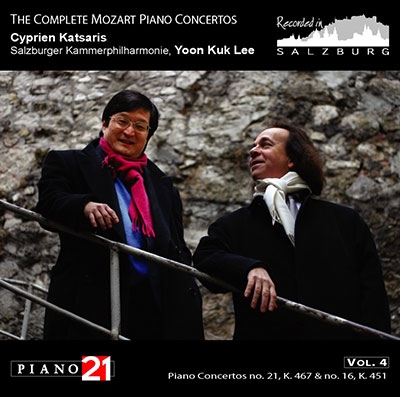 Mozart: Piano Concertos Vol.4 - No.21 K.467, No.16 K.451