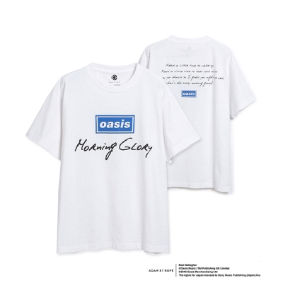 Oasis/Morning Glory 半袖T-shirt (White)/Lサイズ