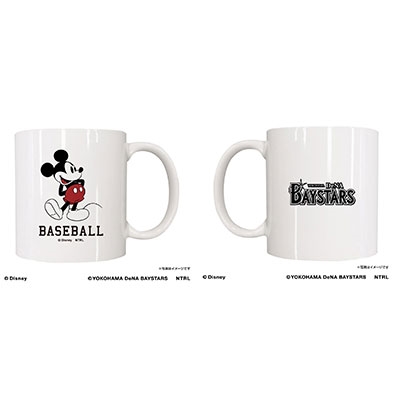 横浜denaベイスターズ ミッキーマウス Baseball マグカップ 横浜denaベイスターズ ミッキーマウス Baseball マグカップ