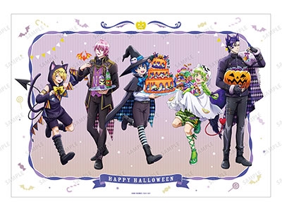 魔入りました!入間くん 描き下ろしイラスト 集合 ハロウィンver. A3