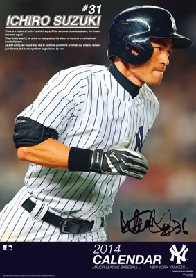 イチロー 2014年カレンダー イチロー 2014年カレンダー