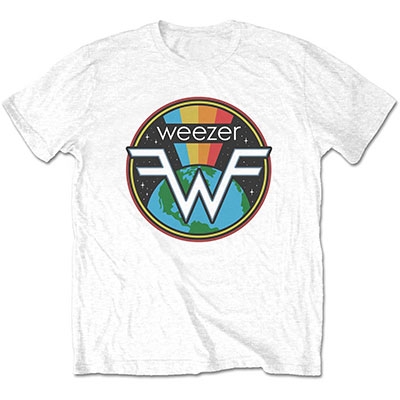 Weezer Symbol Logo White T-Shirts