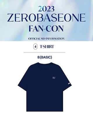 ZEROBASEONE/2023 ZEROBASEONE FAN-CON T-SHIRT(١å)/FREE[2050268763375]