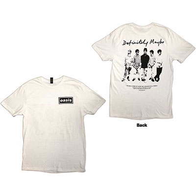 Oasis/Oasis-Definitely Maybe Promo (Back Print)/S[OASTS-17MW/S]