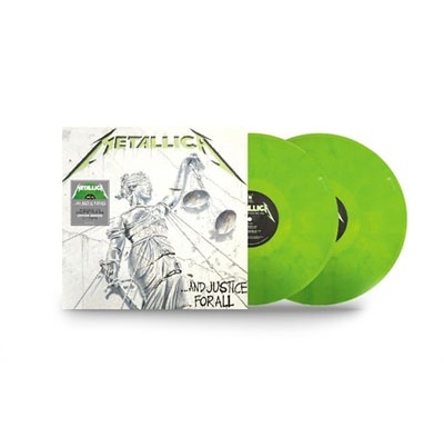 Metallica/... And Justice For All＜限定盤/Green Vinyl＞