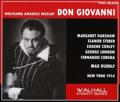 Mozart: Don Giovanni (3/13/1954) / Max Rudolf(cond), Metropolitan Opera Orchestra & Chorus, George London(Br), Margaret Harshaw(A), etc