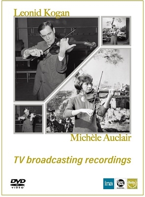 「レオニード・コーガン&ミシェル・オークレール テレビ放送用録音集(フランス）」 ［DVD+CD］