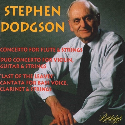 Dodgson: Flute Concerto, Duo Concerto, Last of the Leaves Dodgson: Flute Concerto, Duo Concerto, Last of the Leaves