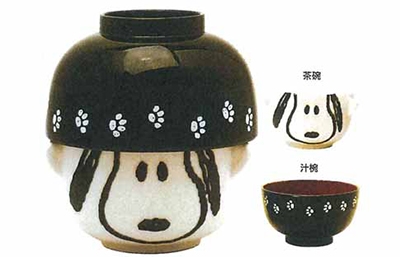 Snoopy 汁椀 茶碗セット スヌーピー