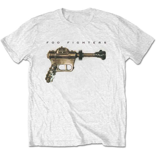 FOO FIGHTERS Ray Gun (White)Tシャツ L