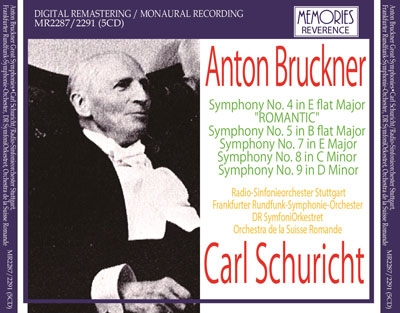 Bruckner: Symphony No.4, No.5, No.7-No.9
