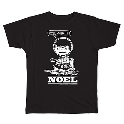 PEANUTS COMIC STYLE×ブリット・ポップ・スター T-shirt NOEL Black/Sサイズ