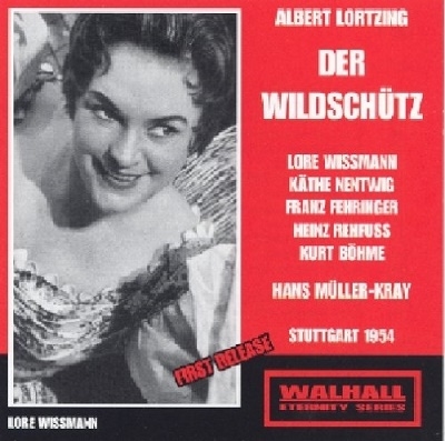 LORTZING:DER WILDSCHUETZ (1954:STUTTGART):H.MULLER-KRAY(cond)/STUTTGART RSO/H.REHFUSS(Bs)/ETC