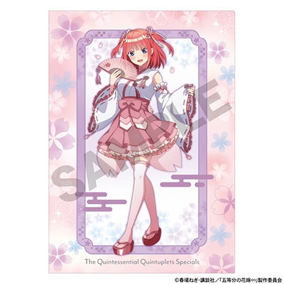 中野三玖 クリアファイル 五等分の花嫁 新品未使用品 カントリー
