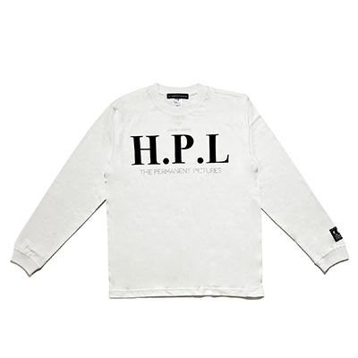 HPL-LS TEE(DESIGNED BY チバユウスケ) White Lサイズ