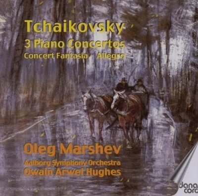 Tchaikovsky :3 Piano Concertos -No.1 Op.23/No.2 Op.44/No.3 Op.75/etc (2001-02):Oleg Marshev(p)/Owain Arwel Hughes(cond)/Aalborg SO