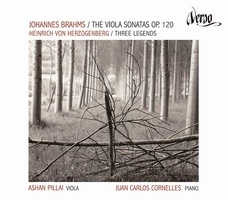 Brahms: Violas Sonatas Op.120; Herzogenberg: Legends Op.62 Brahms: Violas Sonatas Op.120; Herzogenberg: Legends Op.62