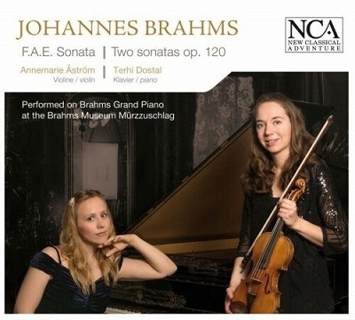 Brahms: F.A.E. Sonata, Two Sonatas Op.120 Brahms: F.A.E. Sonata, Two Sonatas Op.120