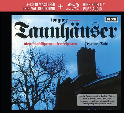 ワーグナー: 歌劇『タンホイザー』 ［3CD+Blu-ray Audio］＜限定盤＞
