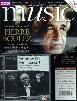 BBC MUSIC 2015年3月号