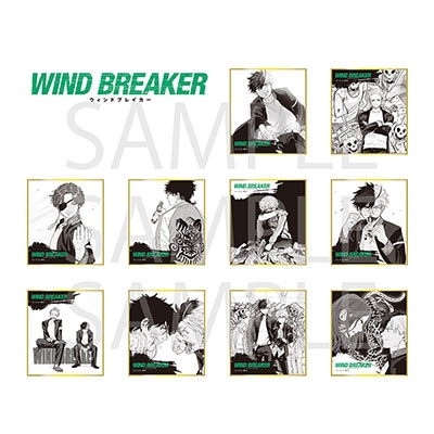 WIND BREAKER トレーディング ミニ色紙 (10個入りBOX)