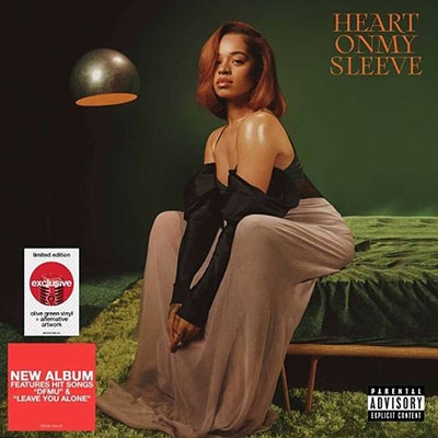 Ella Mai Heart On My Sleeve Alternate Album Cover Olive Green Vinyl