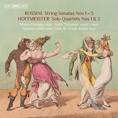 ߥʎڥ󥽥/Rossini Sonatas For Strings No.1-3 Hoffmeister Solo Quartets No.1&2[BISSA2317]