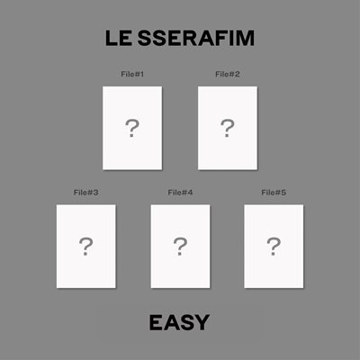 LE SSERAFIM/EASY 3rd Mini Album (COMPACT Ver.)(С)[SCM0353]