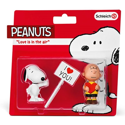 Schleich PEANUTSフィギュアセット/Love is in the air