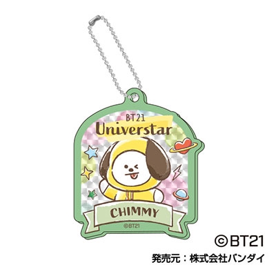 BT21 キラッとデココフレアクリルキーホルダー(全8種ランダム)