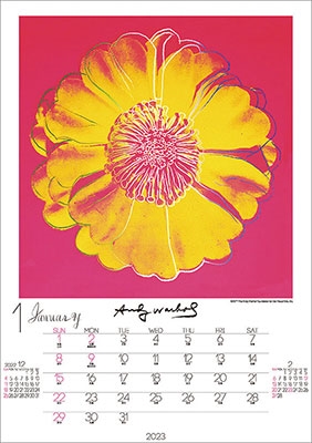 Andy Warhol/アンディ・ウォーホル カレンダー 2023