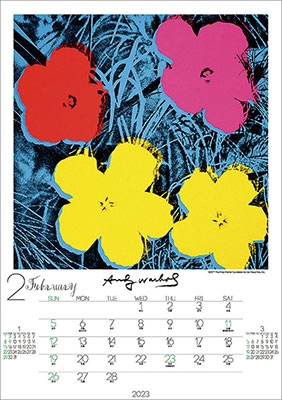 Andy Warhol/アンディ・ウォーホル カレンダー 2023