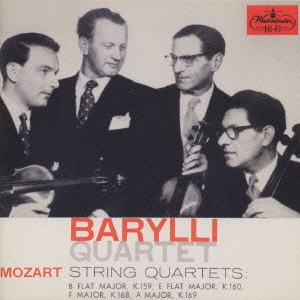 モーツァルト:弦楽四重奏曲第6番・第7番・第8番・第9番