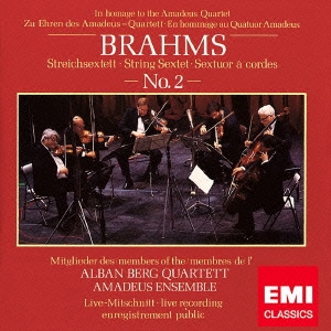 ブラームス:弦楽六重奏曲 第2番 他＜期間限定低価格盤＞