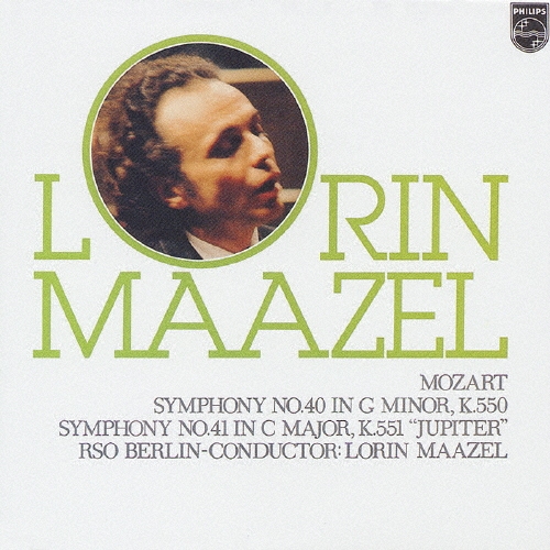 モーツァルト:交響曲第40番 第41番「ジュピター」/マゼール指揮