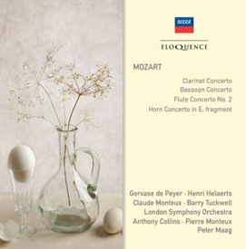 Mozart: Clarinet Concerto, Bassoon Concerto, Flute Concerto No.2, Horn Concerto in E Fragment