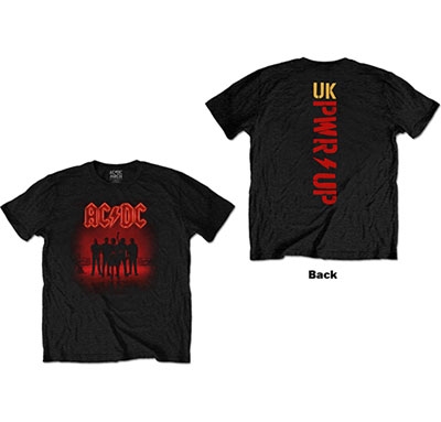 AC/DC Pwr-Up Back Print T-Shirt