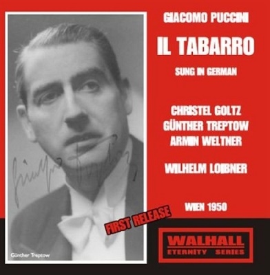 Puccini :Il Tabarro (In German) (11/1950):Wilhelm Loibner(cond)/VSO/Christel Goltz(S)/etc