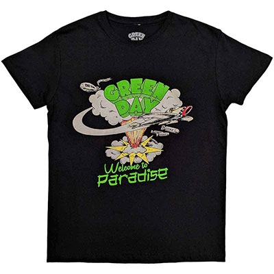 GREEN DAY-WELCOME TO PARADISE BLACK Tシャツ Mサイズ