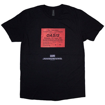 Oasis/Oasis Definitely Maybe Ticket Stub Black T L[OASTS-35MBL]