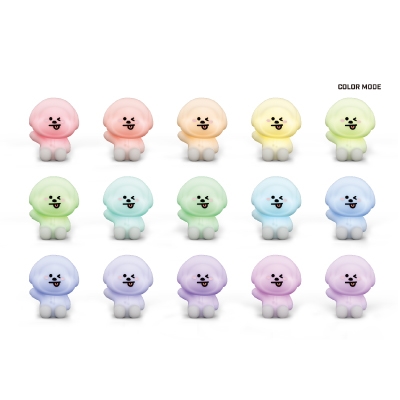 SALE！BTS 公式 bt21シリコンタッチ ムードランプセット - アイドル